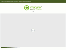 Tablet Screenshot of imaginegrow.com